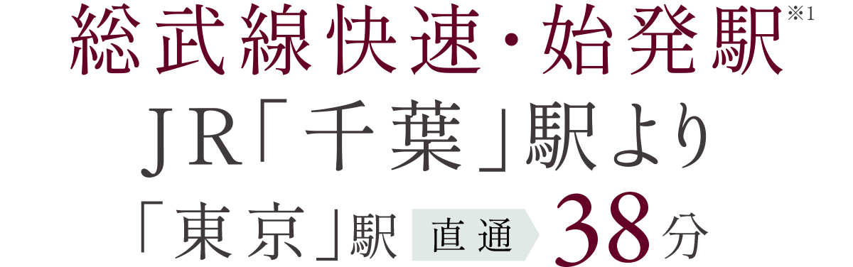4駅8路線利用可能／JR「東千葉」駅徒歩3分
