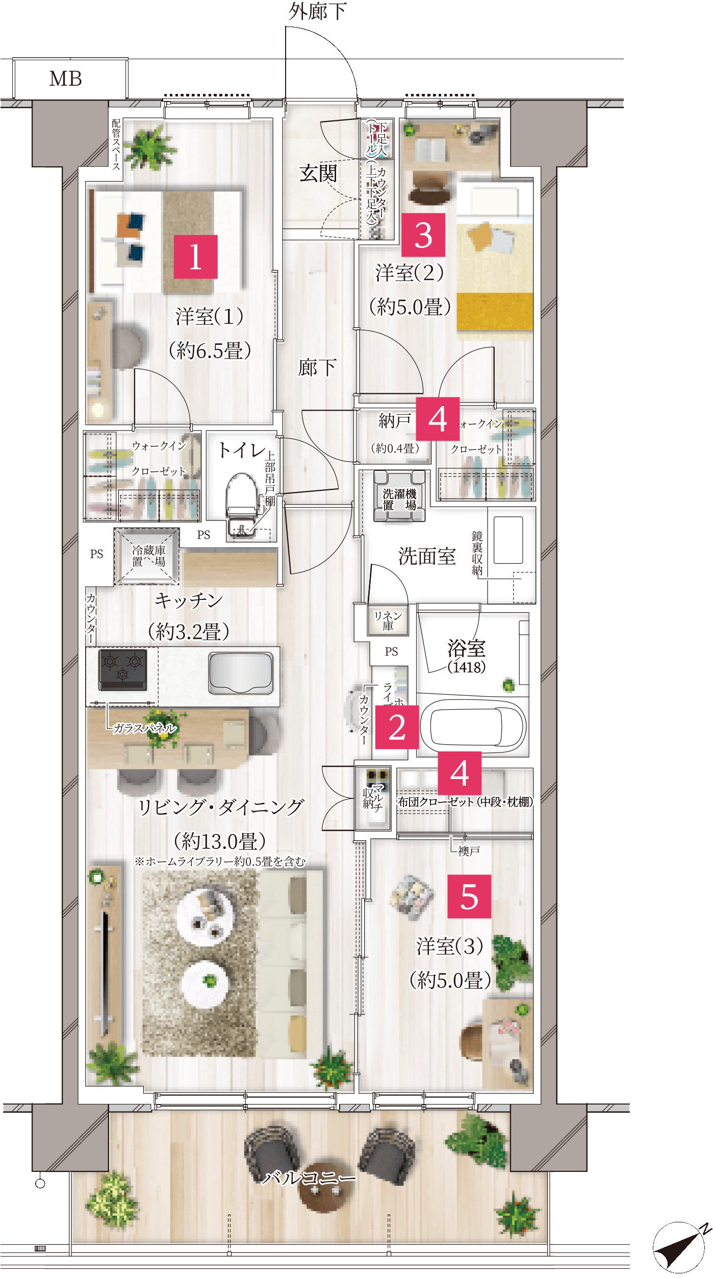 間取図