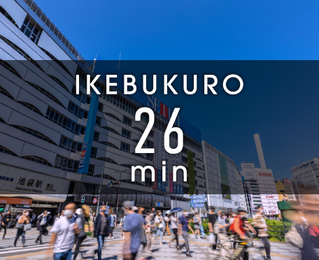 Ikebukuro 26min