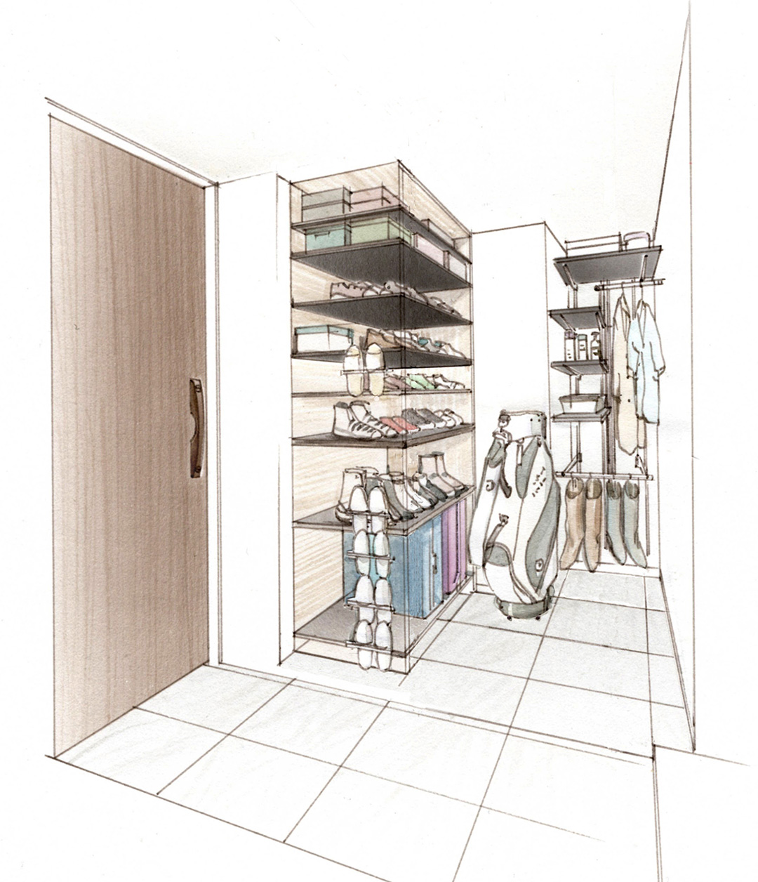 土間レージ完成予想イラスト