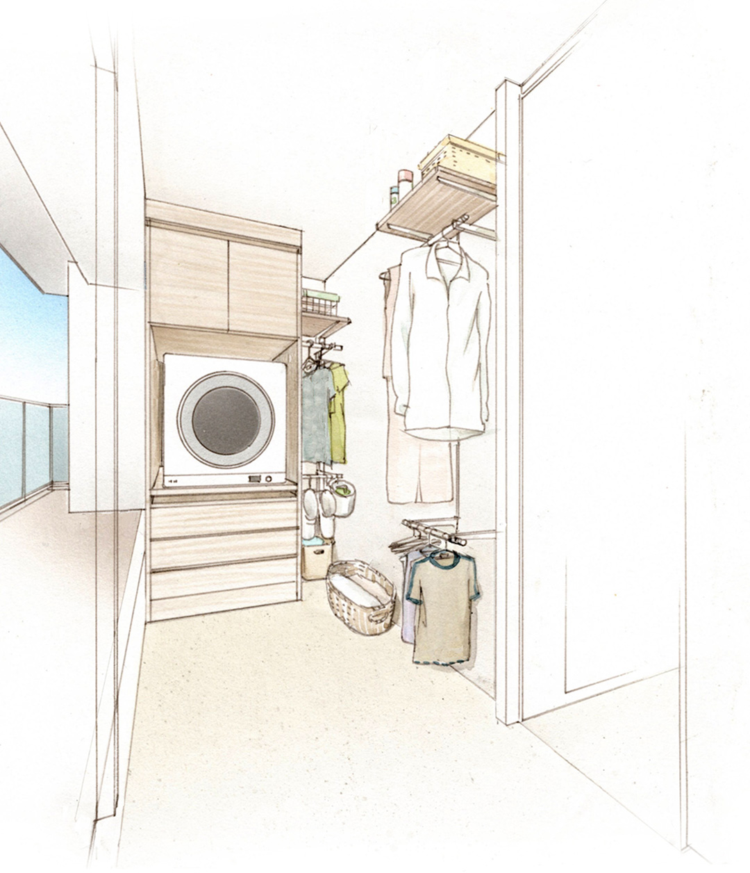 アラウンドリー完成予想イラスト