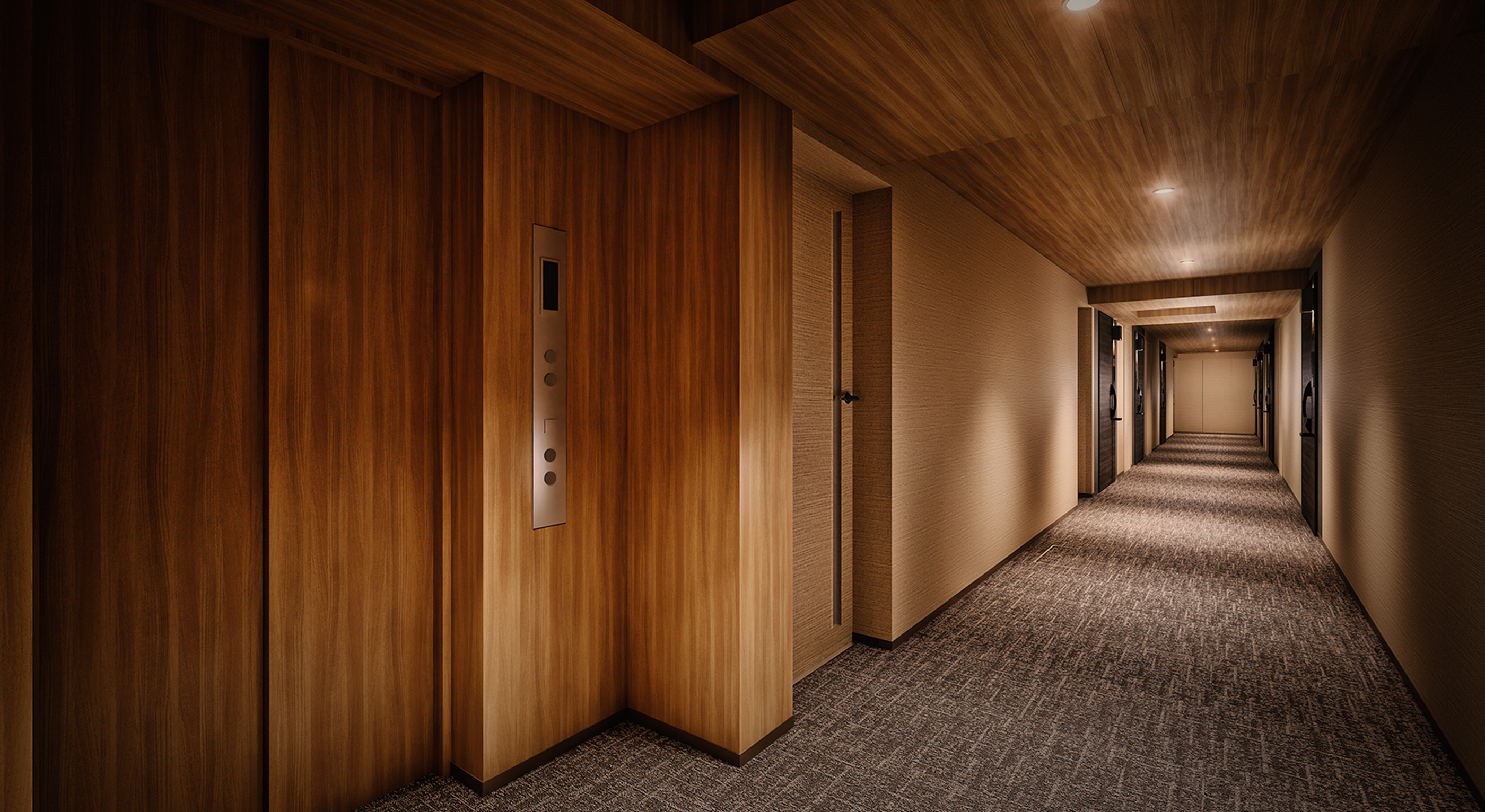 内廊下完成予想CG