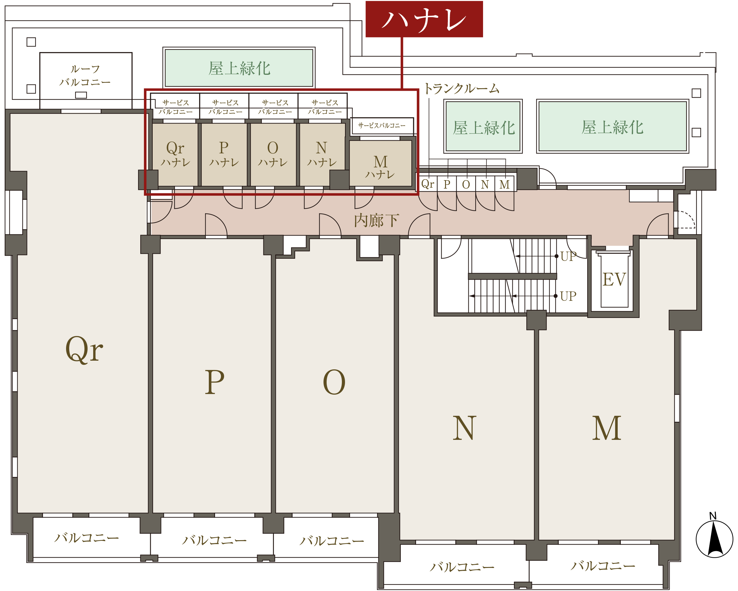 5階平面図
