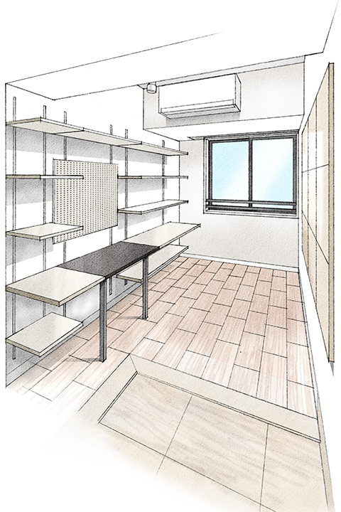 ハナレ／参考イラスト